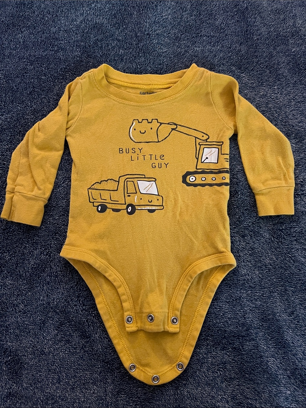 Boys Long Sleeve Onesie